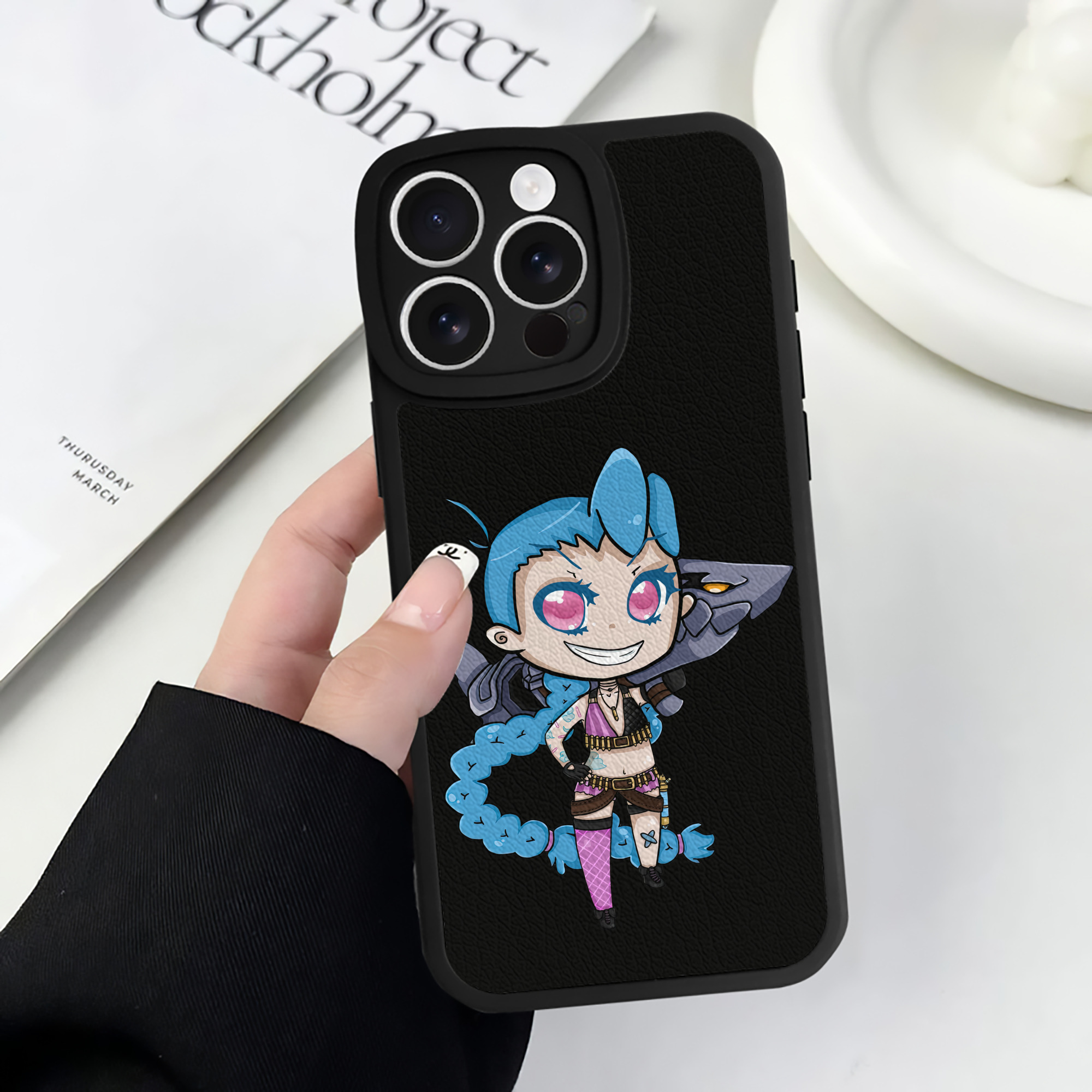 リーグ・オブ・レジェンド League of Legends LOL 【iPhone 16シリーズ対応】シリコンスマホケース（レザー調） 材質：シリコン